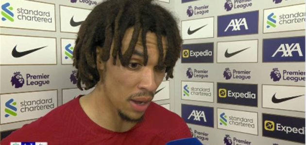 أرنولد رغم فوز ليفربول القاتل أمام توتنهام: ارتكبنا خطأً لا تفعله الفرق الكبرى